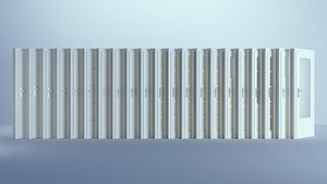 door white indoor 3D model