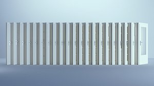 Indoor Outdoor White Door Set 2