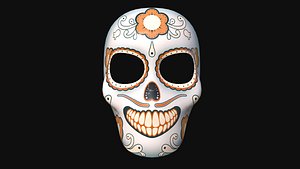 Dia de Los Muertos Mask A10 - Character Design
