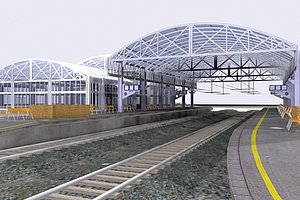 3d train station