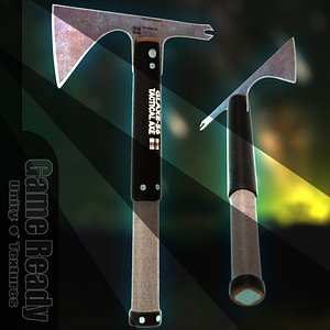 3D tactical axe model