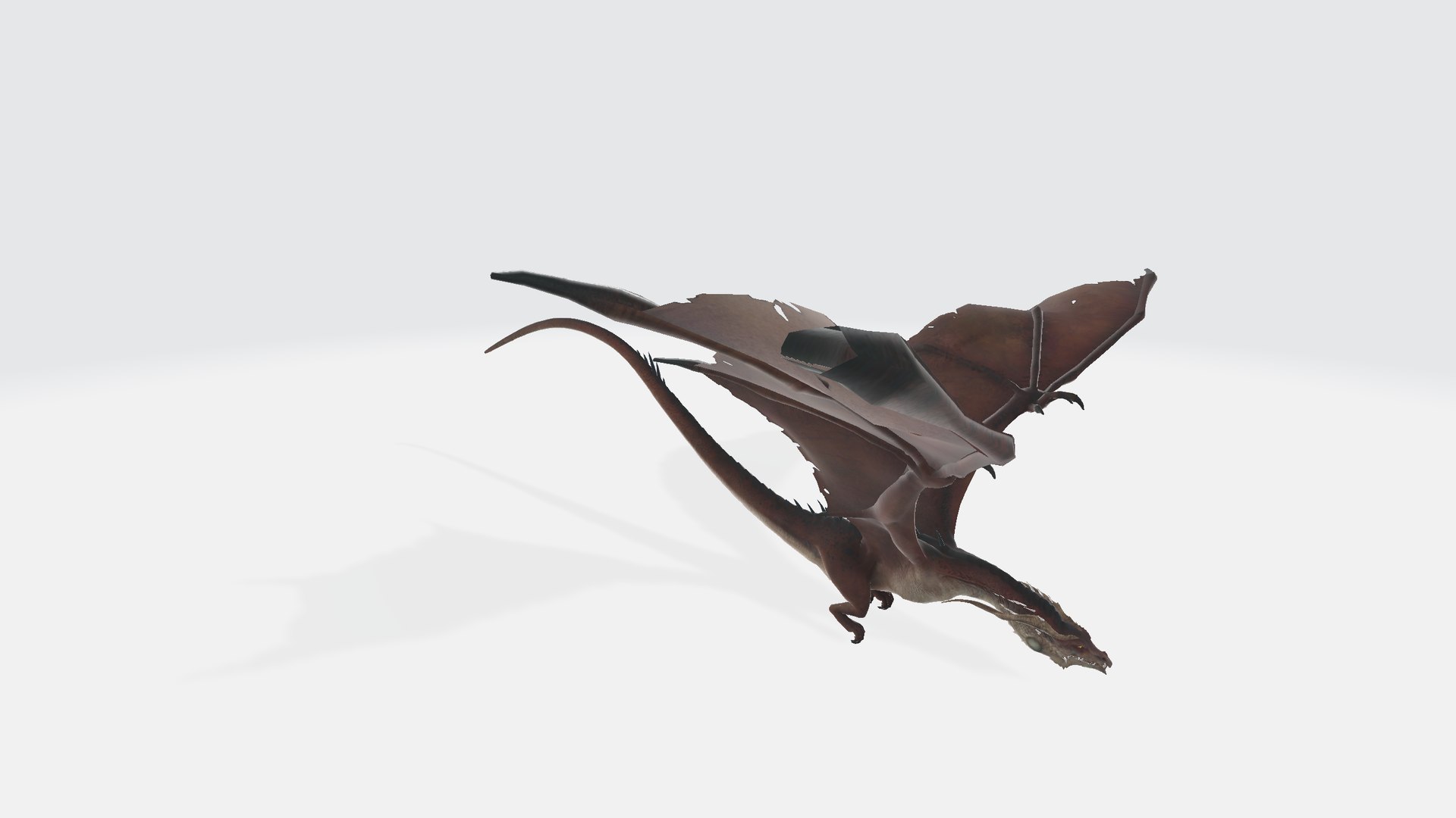 Flying Dragon 3D Model - TurboSquid 2346087