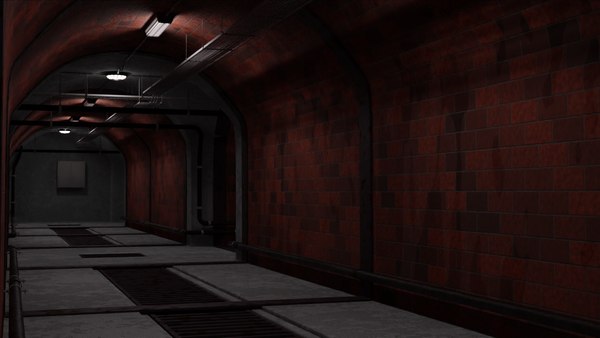 3D tunnel scene model - TurboSquid 1698188