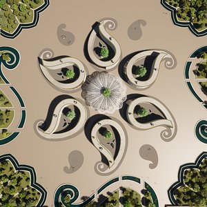 Buta building concept 3D model