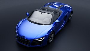 Audi R8 Spyder 3D
