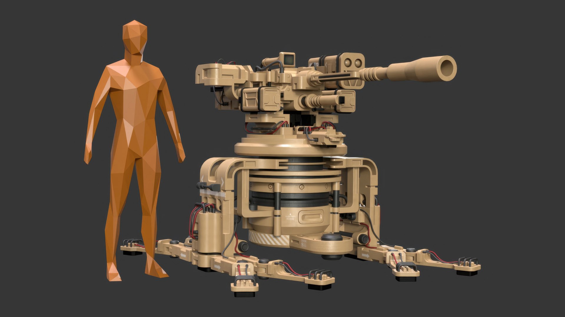 3D Sentry Gun-1-Desert-Clean-Blend-4-5 https://p.turbosquid.com/ts-thumb/0a/n7AZ4x/Ua/m1v2preview7/jpg/1792339064/1920x1080/fit_q87/539a58f25768227e131129e9ad8243432b742343/m1v2preview7.jpg