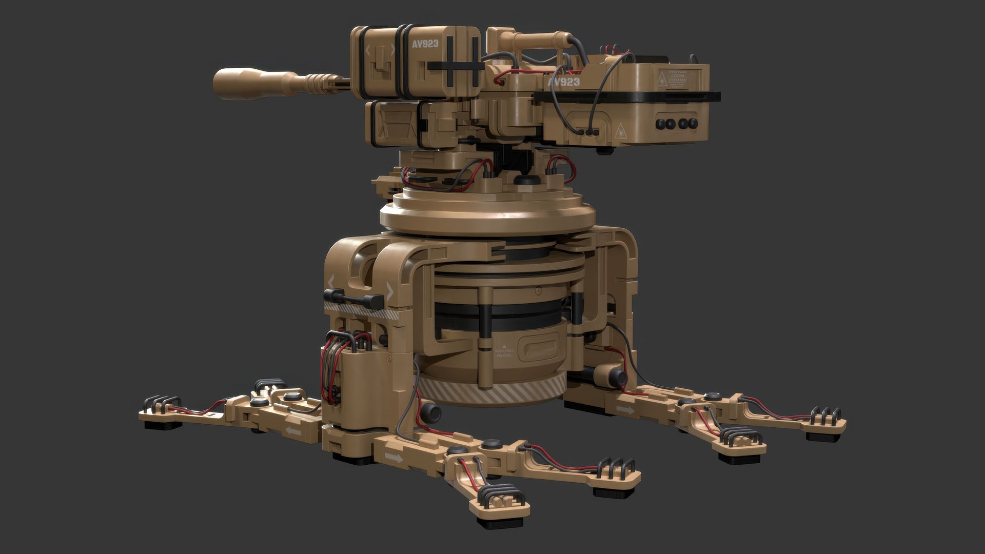 3D Sentry Gun-1-Desert-Clean-Blend-4-5 https://p.turbosquid.com/ts-thumb/0a/n7AZ4x/dn/m1v2preview3/jpg/1792339058/1920x1080/fit_q87/402c944faf1ab1e02e3fdc37912e7f33cccf5a04/m1v2preview3.jpg