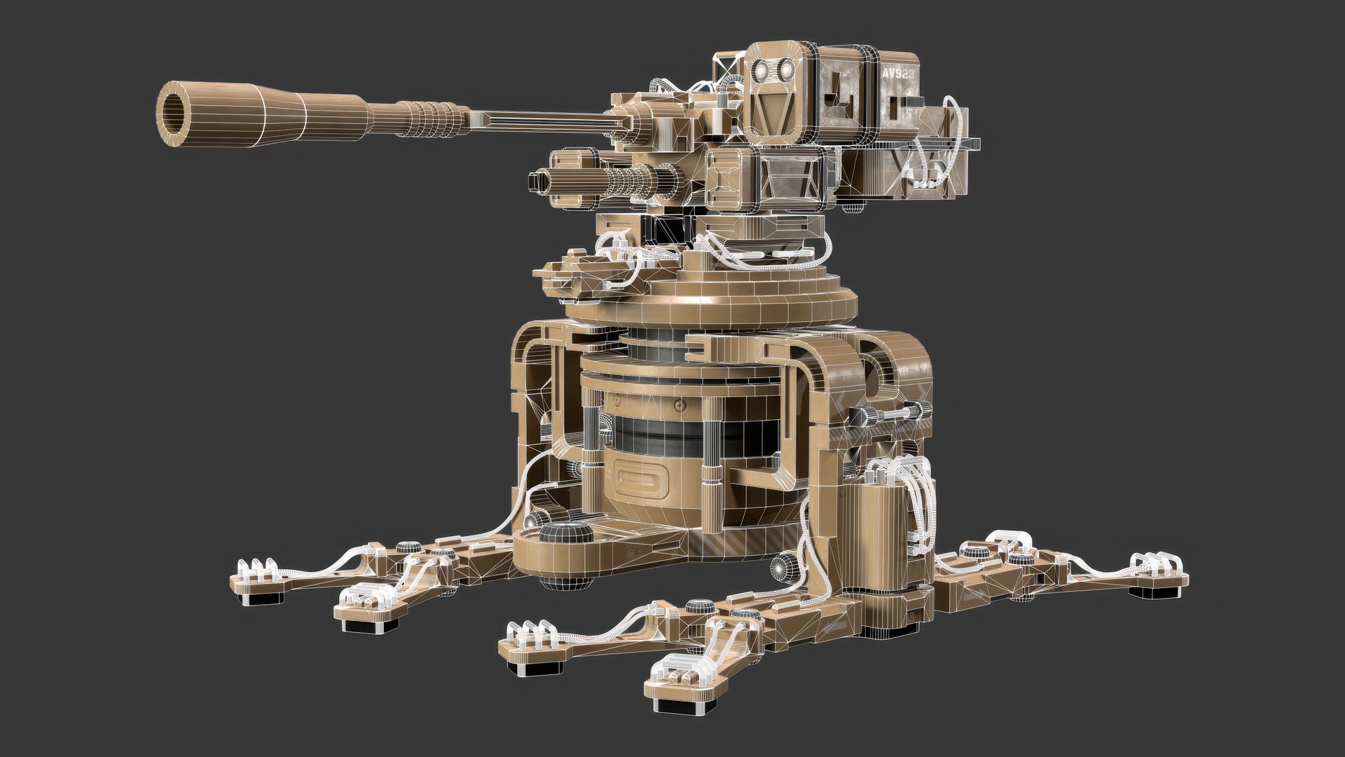 3D Sentry Gun-1-Desert-Clean-Blend-4-5 https://p.turbosquid.com/ts-thumb/0a/n7AZ4x/dx/m1v2preview10/jpg/1792339067/1920x1080/fit_q87/ca2a3fa9abe72c5590ba8d4335f54c19f85b3430/m1v2preview10.jpg