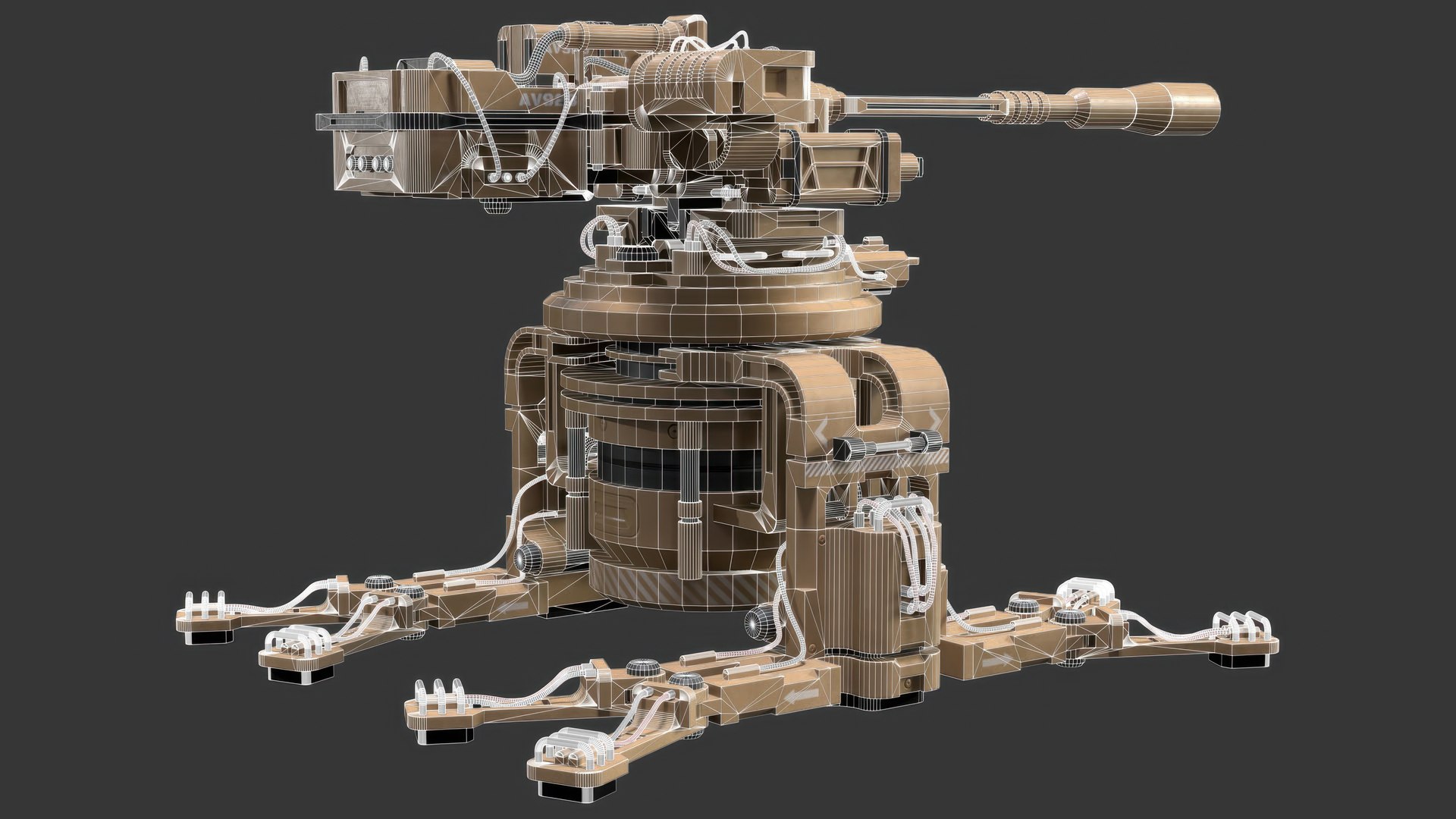 3D Sentry Gun-1-Desert-Clean-Blend-4-5 https://p.turbosquid.com/ts-thumb/0a/n7AZ4x/fl/m1v2preview12/jpg/1792339065/1920x1080/fit_q87/5691b47fa604bdc260e526ebfd3d2a3b0769bfd0/m1v2preview12.jpg