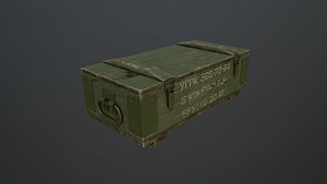 3D war box model