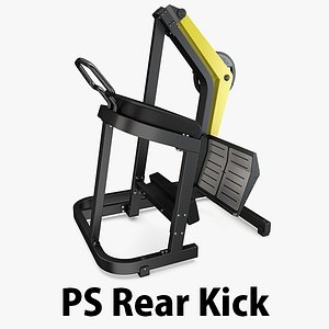 load - plate rear 3D model