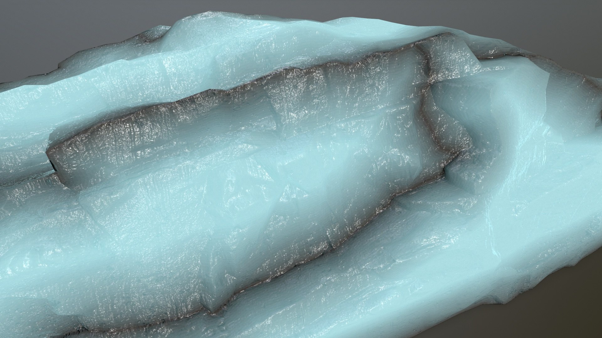 3D Ice Rock - TurboSquid 1416666