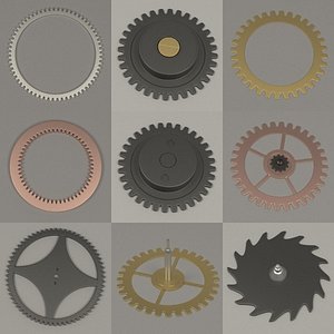 3ds clock gear wheels