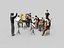 Low Poly Orchestra Music Player