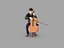 Low Poly Orchestra Music Player