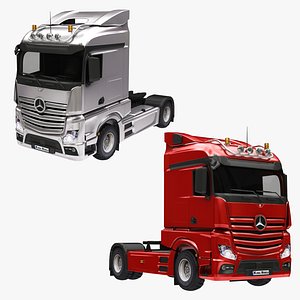 3D model mercedes truck
