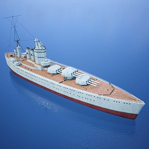 Battle Ship - 3d Model HMS Nelson (Royal Navy)