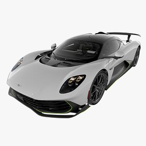 3D Aston Martin Valhalla 2026 model