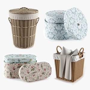 Home Decor Laundry Room Wardrobe 3D