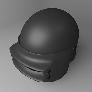 3D model pubg helmet