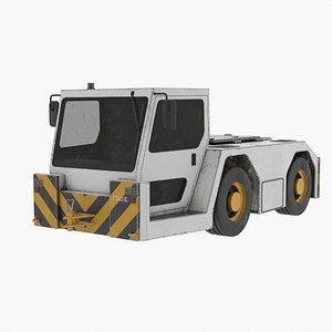 3D Aircraft Tug Tractor