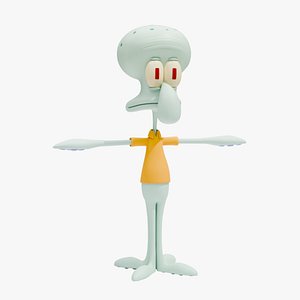 Squidward Tentacles - SpongeBob model