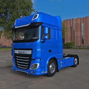 DAF XF Semi Truck (2020) Model