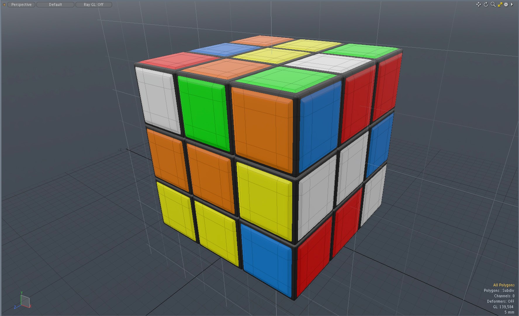Rubik Model | 1148520 | TurboSquid