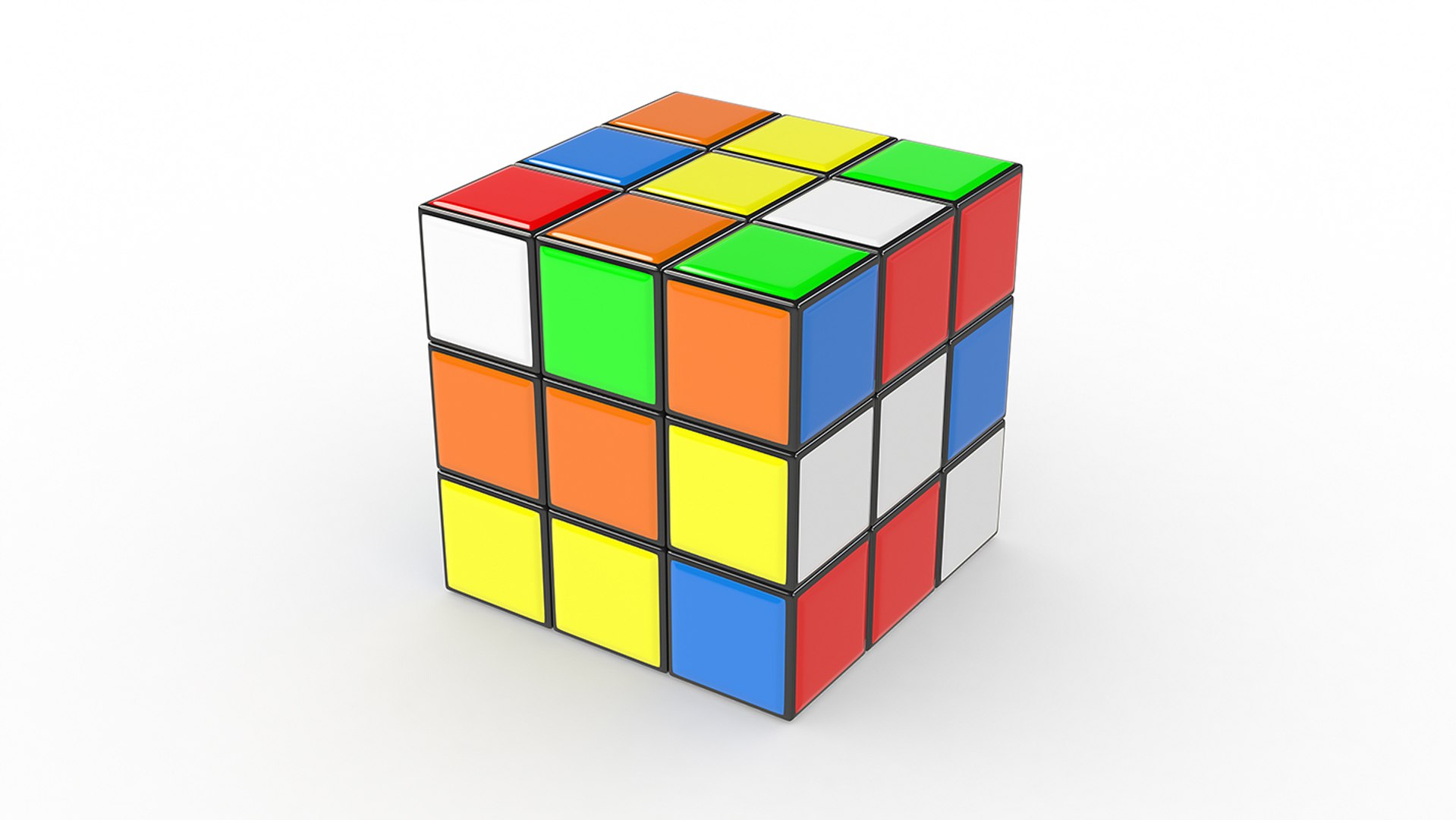 Rubik Model | 1148520 | TurboSquid