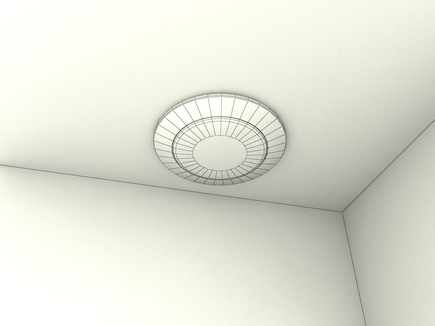 Details Smoke Detector Sprinkler 3d Model