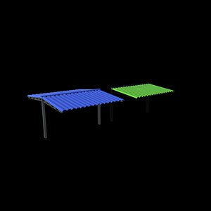 3D model Cycle Canopy 04 3D model