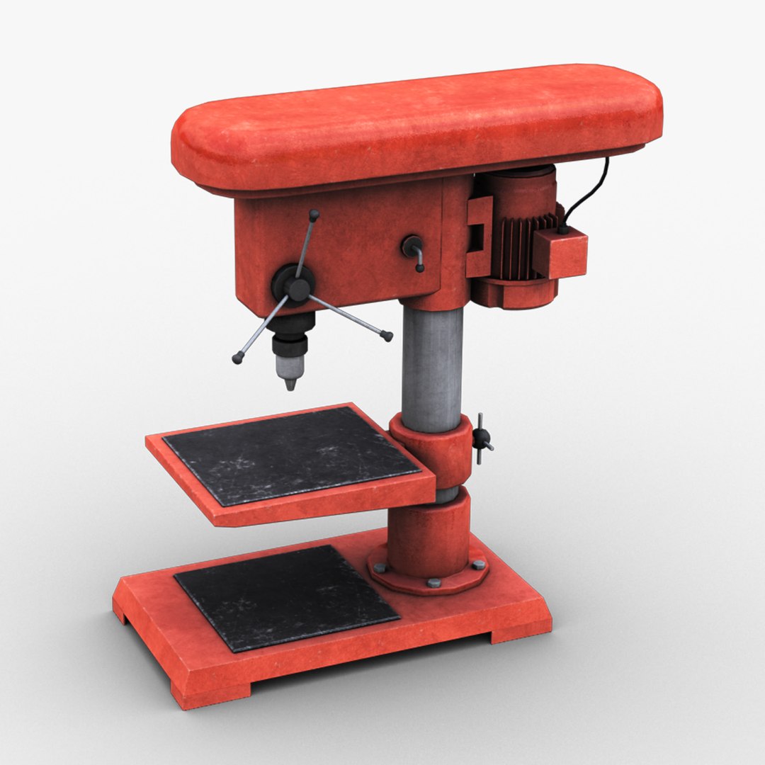 Bench drill lowpoly model https://p.turbosquid.com/ts-thumb/0b/FVS6Xh/CB/1200x1200/png/1693661061/1920x1080/fit_q87/e6b215a2147a5628f414837aa71908b942cfdbc6/1200x1200.jpg