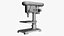 Bench drill lowpoly