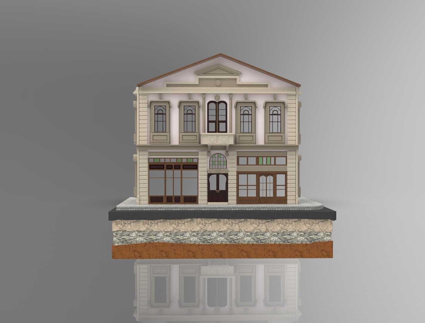 Istanbul Stone Building 3D Model - TurboSquid 1564574