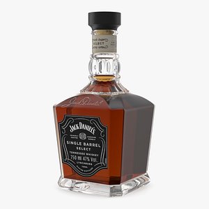 Jack Daniels Single-Barrel Dark 3D