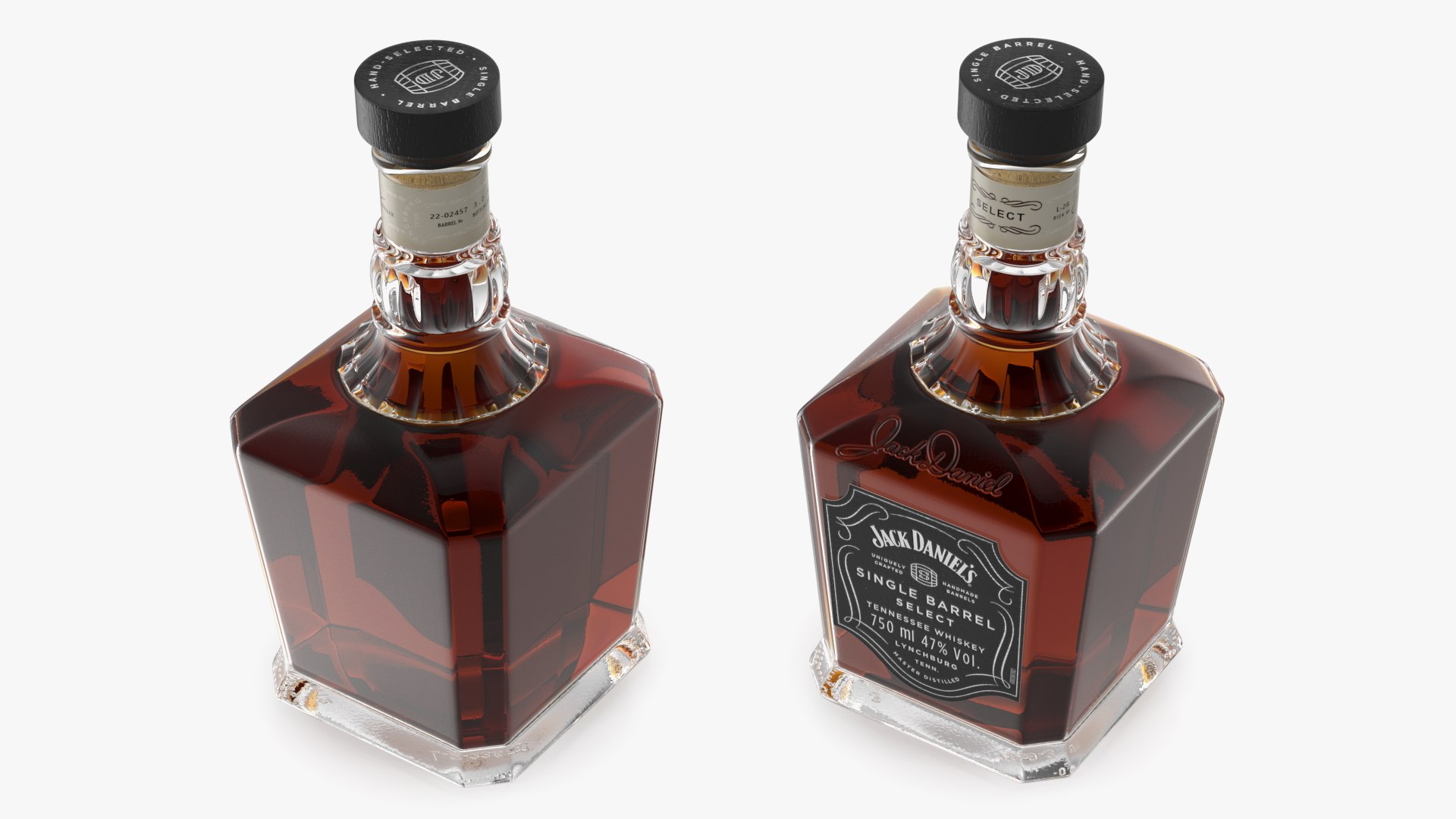 Jack Daniels Single-Barrel Dark 3D - TurboSquid 1965671