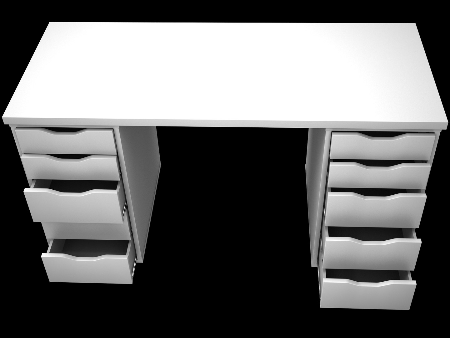IKEA LAGKAPTEN Desk 3D - TurboSquid 2137498