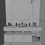3D Modern Bathroom Interior 4 by Nikdox model