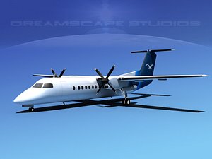 3ds dhc-8 q300