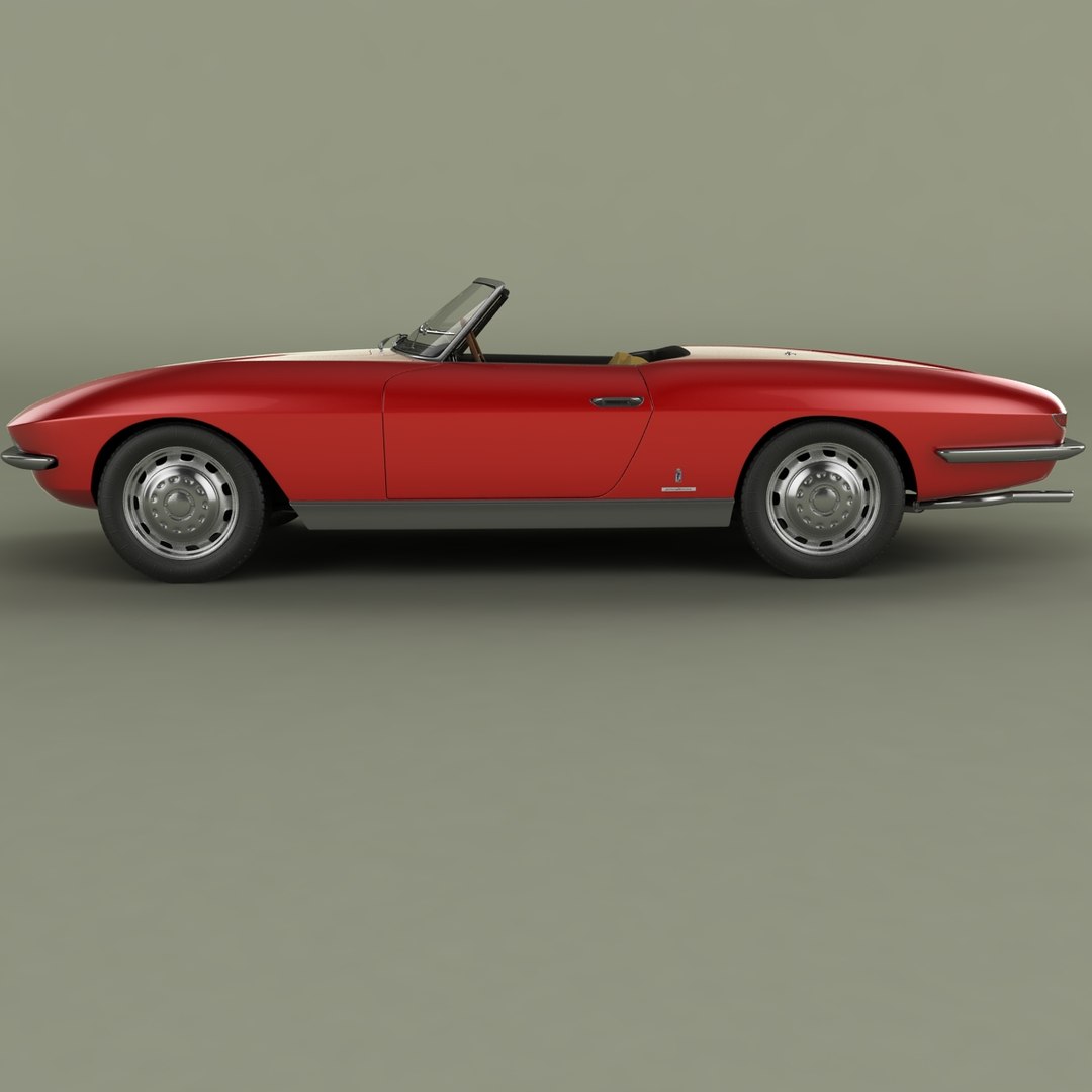 3d Alfa Romeo 2600 Cabriolet