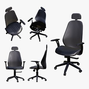 3D model Elegant Gaming Chair