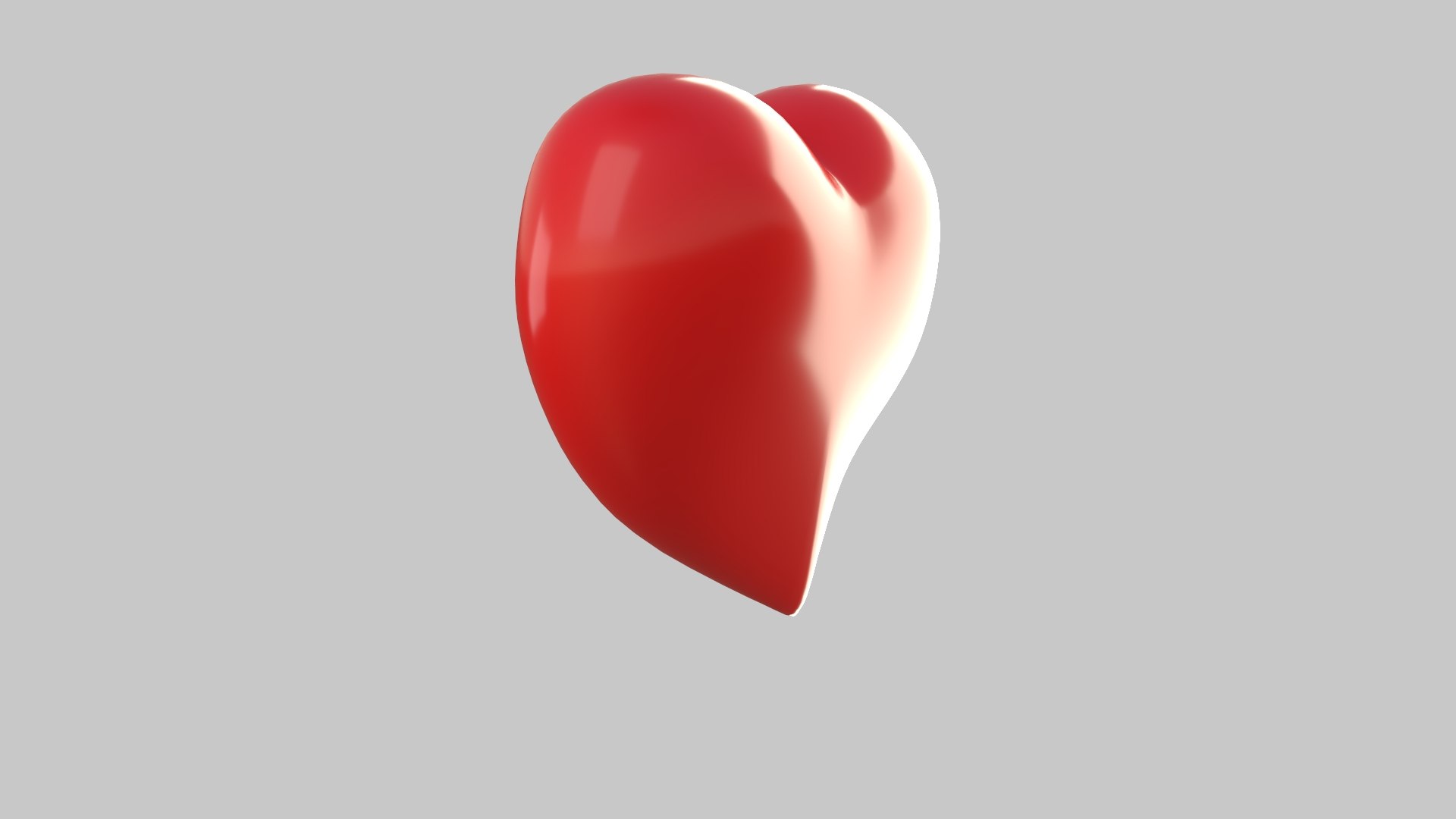 Heart Shape V03 Model - TurboSquid 2380998