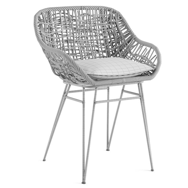 3D Bamboo chair TurboSquid 1760121