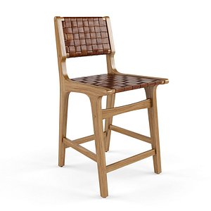 Ceylon Woven Counter Height Barstool