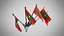 Wall Mount Flags 5 Of Maldives