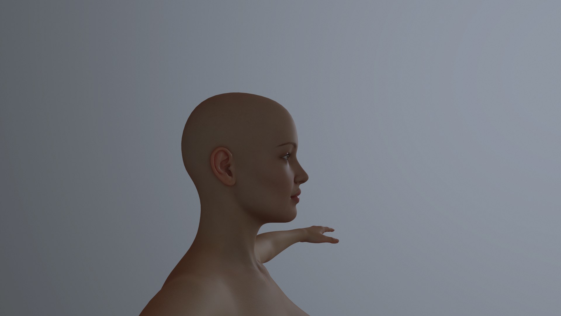 Woman Female Human C4d