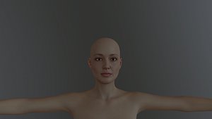woman female human c4d