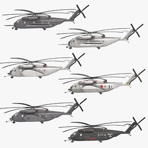 Helicopters CH-53E MH-53E Collection