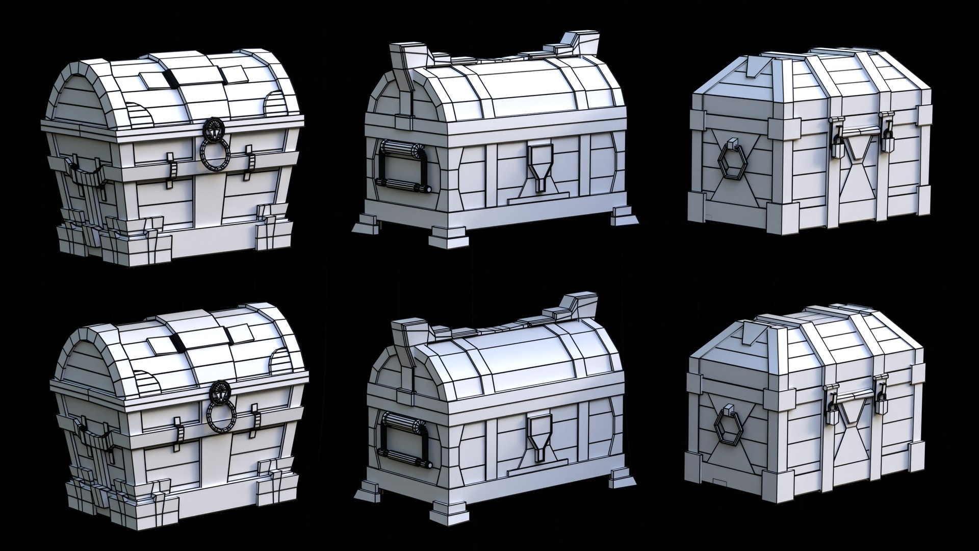 Wooden Chest Pack 3D model https://p.turbosquid.com/ts-thumb/0b/d6tW78/Z2/chestbasewireframe/png/1774276184/1920x1080/fit_q87/1829fbe3dada76cfd0f7ceddf35a01e50e47c90b/chestbasewireframe.jpg