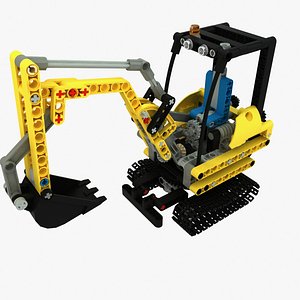 Compact Excavator Lego